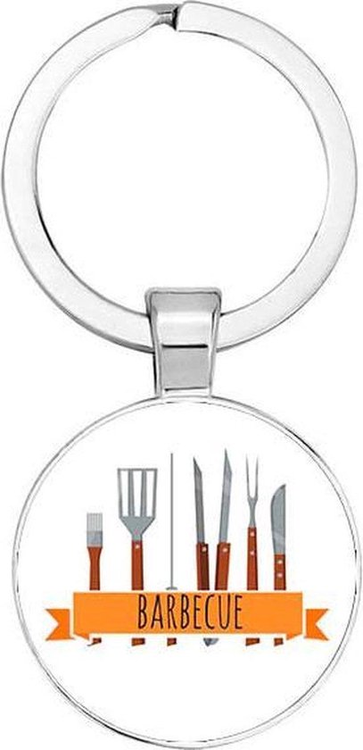 Akyol® Barbecue Sleutelhanger | BBQ | Barbecue liefhebber | Leuk kado voor iemand die van barbecueën houd | 2,5 x 2,5 CM Akyol® Barbecue Sleutelhanger | BBQ | Barbecue liefhebber | Leuk kado voor iemand die van barbecueën houd | 2,5 x 2,5 CM