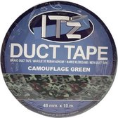 IT'z duct tape - Camouflage groen - 10m