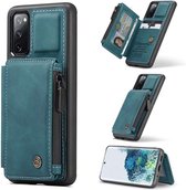 Caseme - Samsung Galaxy S20 FE - Back Cover Wallet hoesje - Blauw