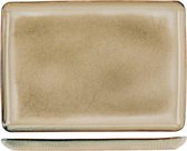 Toluca Amber Dinerbord 35x25cm - Rechthoekig