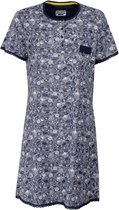 Tenderness  Dames Nachthemd Peacoat Blauw TENGD1604A - Maten: L
