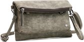 Grijs Brussel schoudertasje en clutch