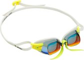 Phelps Chronos - Zwembril - Volwassenen - Multilayer Mirrored Lens - Wit/Lime