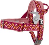 Hurtta Hondenharnas - Hondentuig - H-harness - Kleur: beetroot - Maat: 55-65 cm
