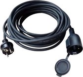 Professioneel verlengsnoer buiten 10 m | Spatwaterdicht (IP44 ) | Neopreen - Rubber kabel