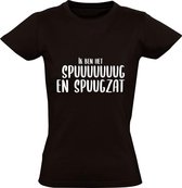 Spuugzat Dames t-shirt | irritant | irritaties | Zwart