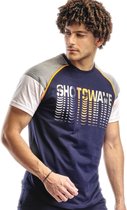 Embrator mannen T-shirt Shotswave donkerblauw maat XL