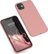 kwmobile telefoonhoesje voor Apple iPhone 11 - Hoesje voor smartphone - Back cover in winter roze