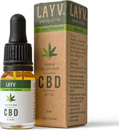 LAYV® CBD Olie 3% [300 mg] Full Spectrum Druppels - Natuurlijk Extract met Terpenen - Vegan