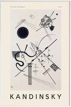 JUNIQE - Poster met kunststof lijst Kandinsky - Untitled (Drawing 4)