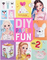 Top Model Knutselboek Junior 27,5 X 21,5 Papier/karton Roze