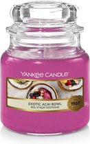 Yankee Candle Geurkaars Small Exotic Acai Bowl - 9 cm / ø 6 cm