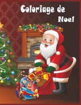 Coloriage de Noel: 50 jolies dessins amusants sur le theme de Noel