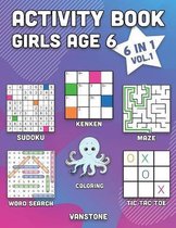 Activity Book Girls Age 6