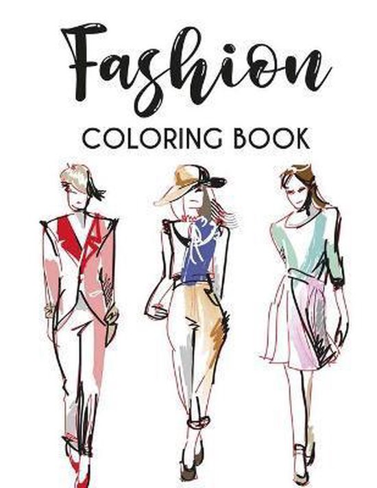 Fashion Coloring Book - cover