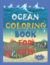 ocean coloring book for kids 4+