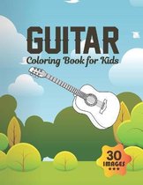 Guitar Coloring Book for Kids