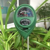 Vochtmeter - pH meter grond - Planten - Tuin - Moestuin - Vocht - Lichtmeter  - Vochtigtmeter voor planten - Watermeter - Geen batterij nodig