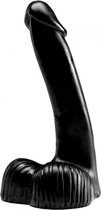 XXLTOYS - Gavin - Dildo - Inbrenglengte 22 X 5.5 cm - Black - Uniek Design Realistische Dildo – Stevige Dildo – voor Diehards only - Made in Europe