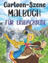 Cartoon - Szene Malbuch fur Erwachsene