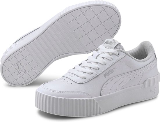 PUMA Carina LIft TW Sneakers Dames - Puma White-Puma White - Maat 36 |  bol.com