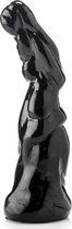 XXLTOYS - Angel - Large Dildo - Inbrenglengte 23 X 6.5 cm - Black - Uniek Design Realistische Dildo – Stevige Dildo – voor Diehards only - Made in Europe