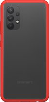 OtterBox React case geschikt voor Samsung Galaxy A32 - Transparant/Rood