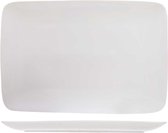 Budget Wit Dinerbord - Vierkant - 30x20,5xh2,5cm