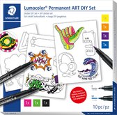 STAEDTLER Lumocolor permanent DIY ART set (317/318)