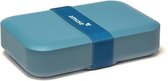 lunchbox - broodtrommel - blauw - maat L