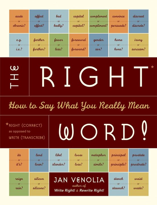 Right! Series - The Right Word! - cover