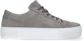 Manfield - Heren - Taupe nubuck sneakers - Maat 40