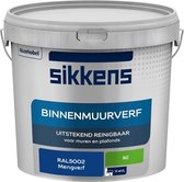 Sikkens - Binnenmuurverf - Muurverf - Mengkleur - Mat - RAL5002 - 5L