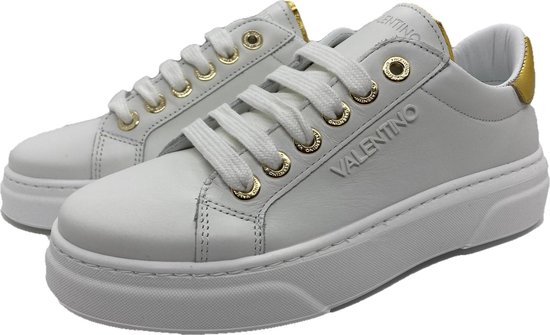 meteoor rekken Lucky Valentino - maat 37- Shoes Dames Sneakers - Wit-Goud | bol.com