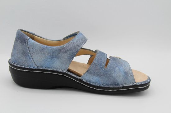 Finn comfort- sandalen - dames- blauw- sintra- maat 42 | bol