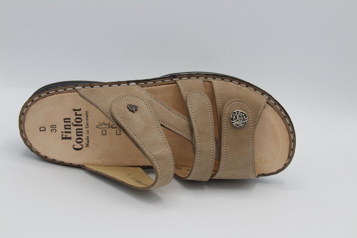 Finn comfort- Ventura s kennedy beige- slipper (Maat - 42, Kleur - Beige)