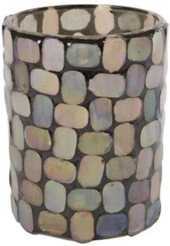 Van Manen - Theelichthouder - Rosemary - 8x8x10cm