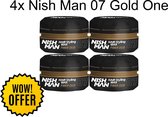 Nishman- Hair Wax- 07 Gold One 4 stuks