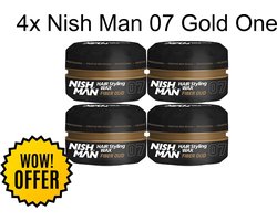 Nishman- Hair Wax- 07 Gold One 4 stuks