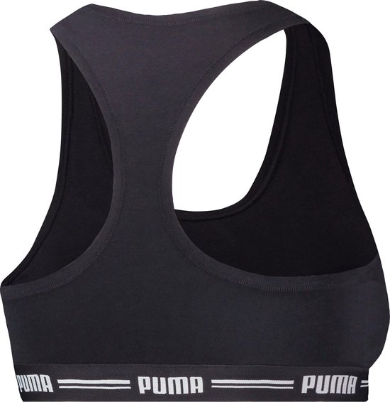 PUMA PUMA WOMEN RACER BACK TOP 1P HANG Soutien-gorge pour femme - Noir - Taille S