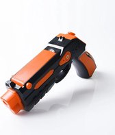Augmented reality gun blaster zwart/oranje - voor IOS/Android