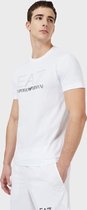 EA7 Emporio Armani 3D Logo Print T-Shirt - White (3KPT12)