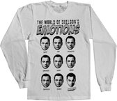 The Big Bang Theory Longsleeve shirt -M- Sheldon's Emotions Wit