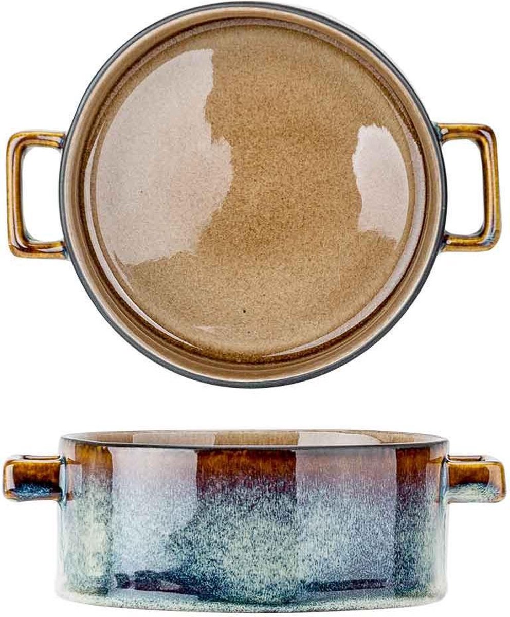 Cosy&Trendy Quintana Amber soepkom - Ø 13 cm - Set-4