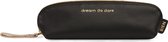 BIEN moves - Leren etui zwart - "dream do dare” quote pencil case