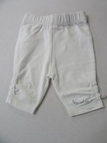 noukie's, leggings, blanc, fille, coupe courte, classique, 2 ans 92