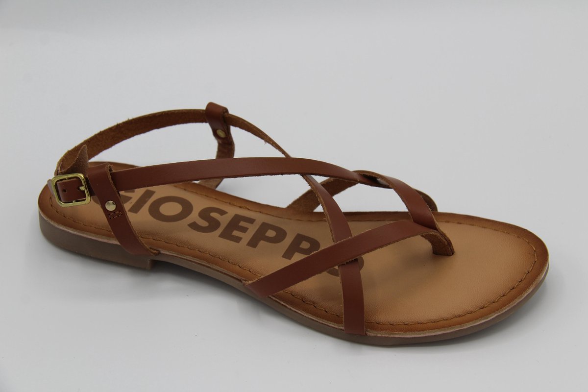 Gioseppo-vinia- teen- sandaal - dames- cognac maat 38 | bol.com