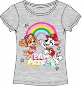 Paw Patrol t-shirt met Skye en Marchall - grijs - Maat 128 / 8 jaar