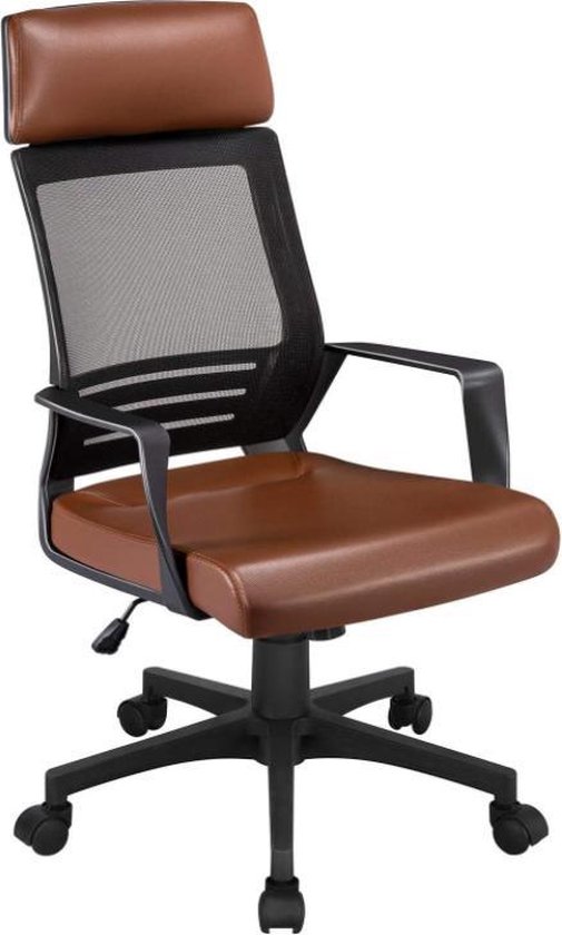Chaise de jeu Yaheetech, chaise de bureau, chaise pivotante ergonomique,  chaise... | bol.com