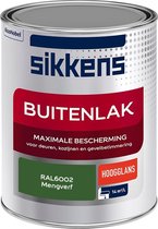 Sikkens Buitenlak - Verf - Hoogglans - Mengkleur - RAL6002 - 1 liter